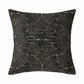Textured Geometric Decorative Throw Pillow Cover Soft Woven Square Cushion Cover with Hidden Zipper 17.7x17.7in