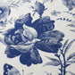 Decorative Floral Print Throw Pillow Covers 2-Pack Soft Woven Square Cushion Covers with Hidden Zipper 17.7x17.7in