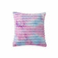 Plush Textured Decorative Throw Pillow 2 Pack with Ribbed Surface Square Accent Cushions 17.7x17.7in
