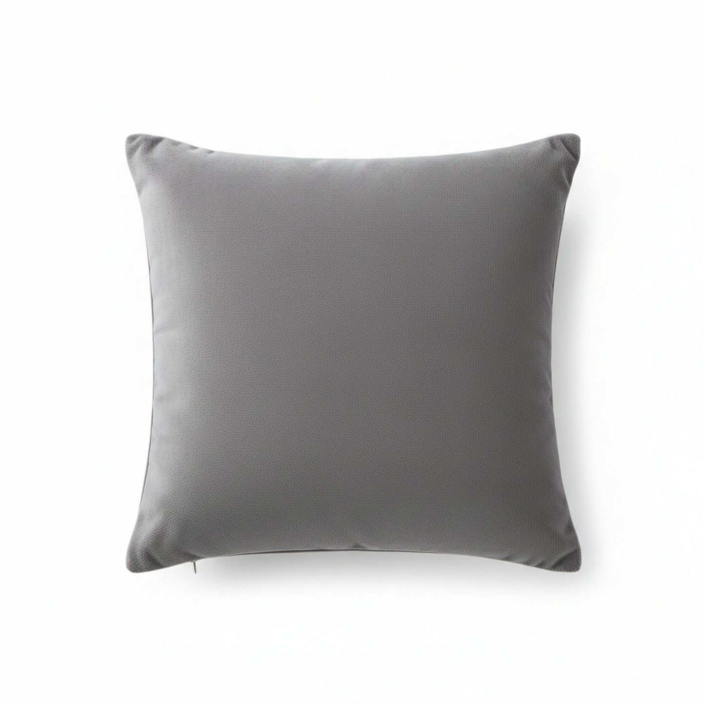 Plush Textured Decorative Throw Pillow 2 Pack with Ribbed Surface Square Accent Cushions 17.7x17.7in