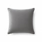 Plush Textured Decorative Throw Pillow 2 Pack with Ribbed Surface Square Accent Cushions 17.7x17.7in