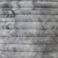 Plush Textured Decorative Throw Pillow 2 Pack with Ribbed Surface Square Accent Cushions 17.7x17.7in
