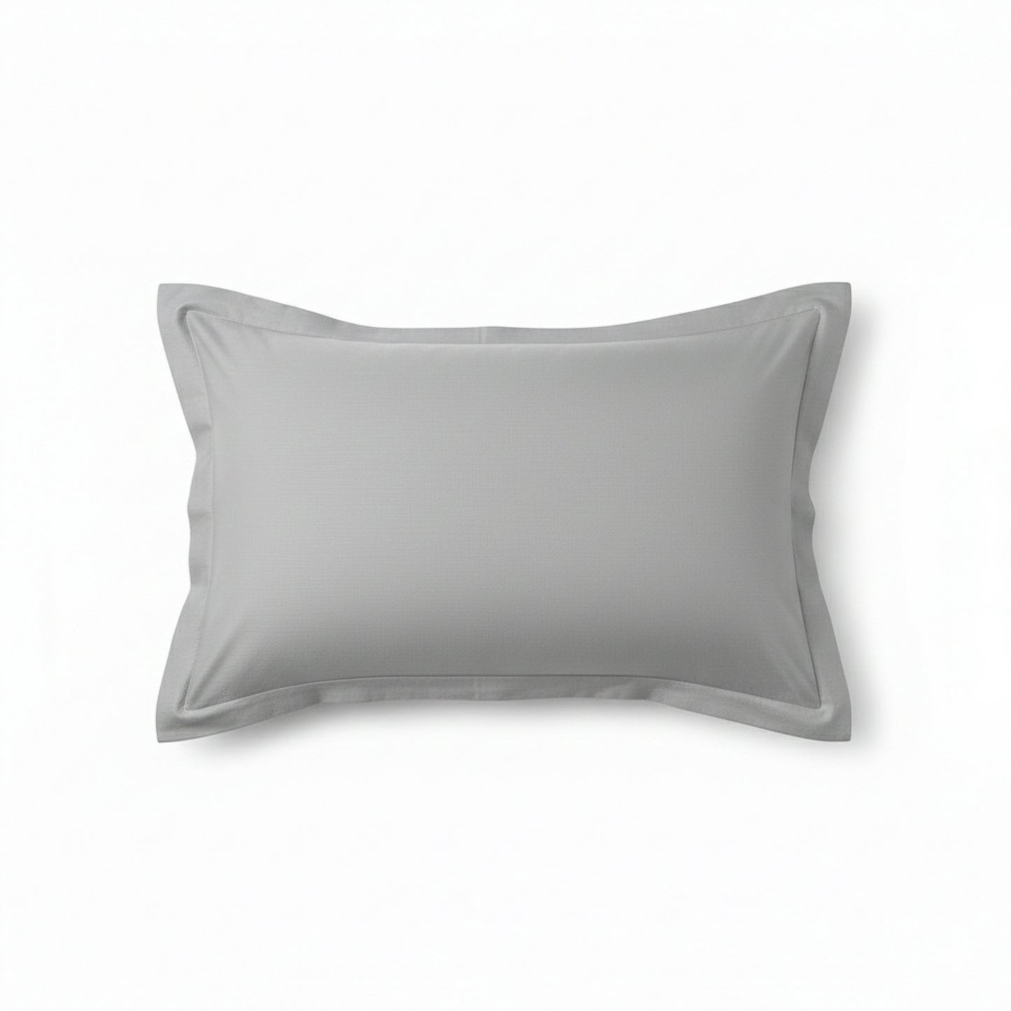 Decorative Pillow Sham 2 Pack with Smooth Woven Fabric and Tailored Edge Rectangular Accent Covers 18.9x29in