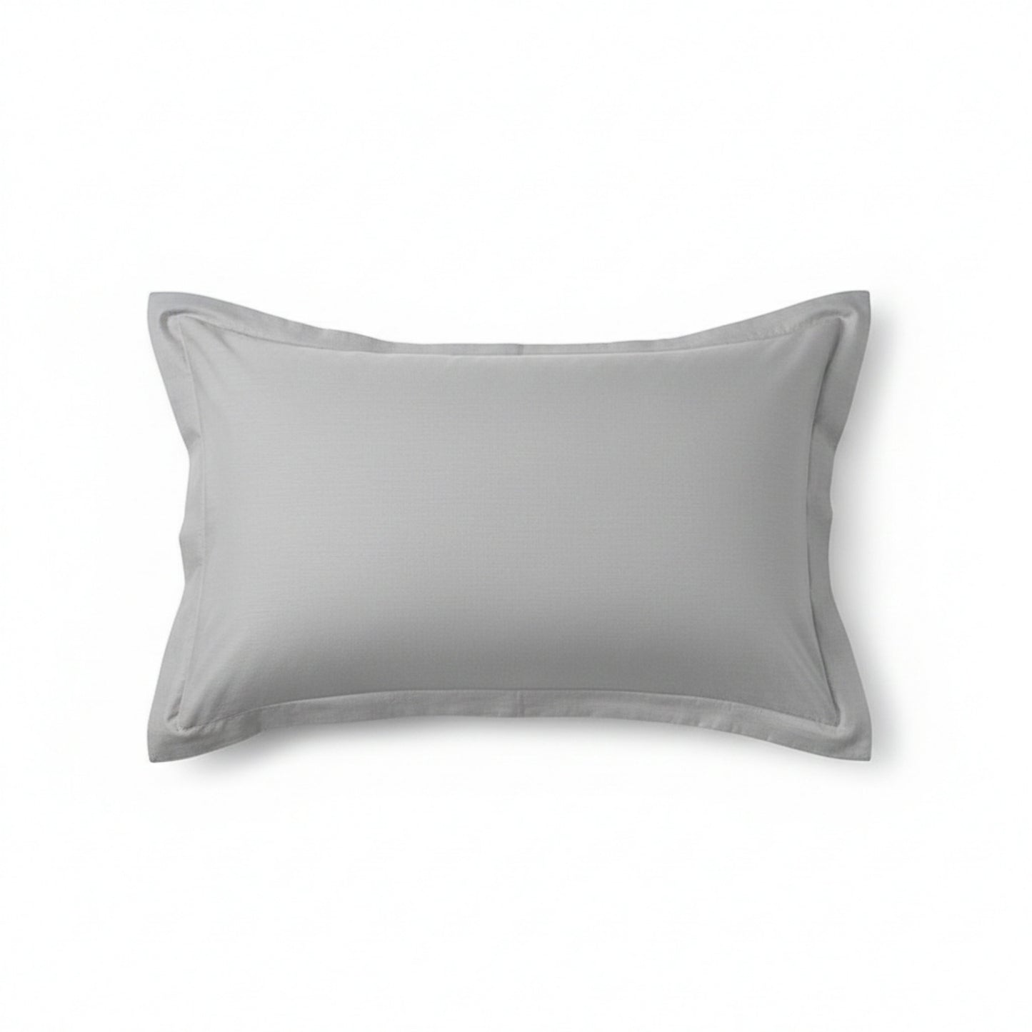 Decorative Pillow Sham 2 Pack with Smooth Woven Fabric and Tailored Edge Rectangular Accent Covers 18.9x29in