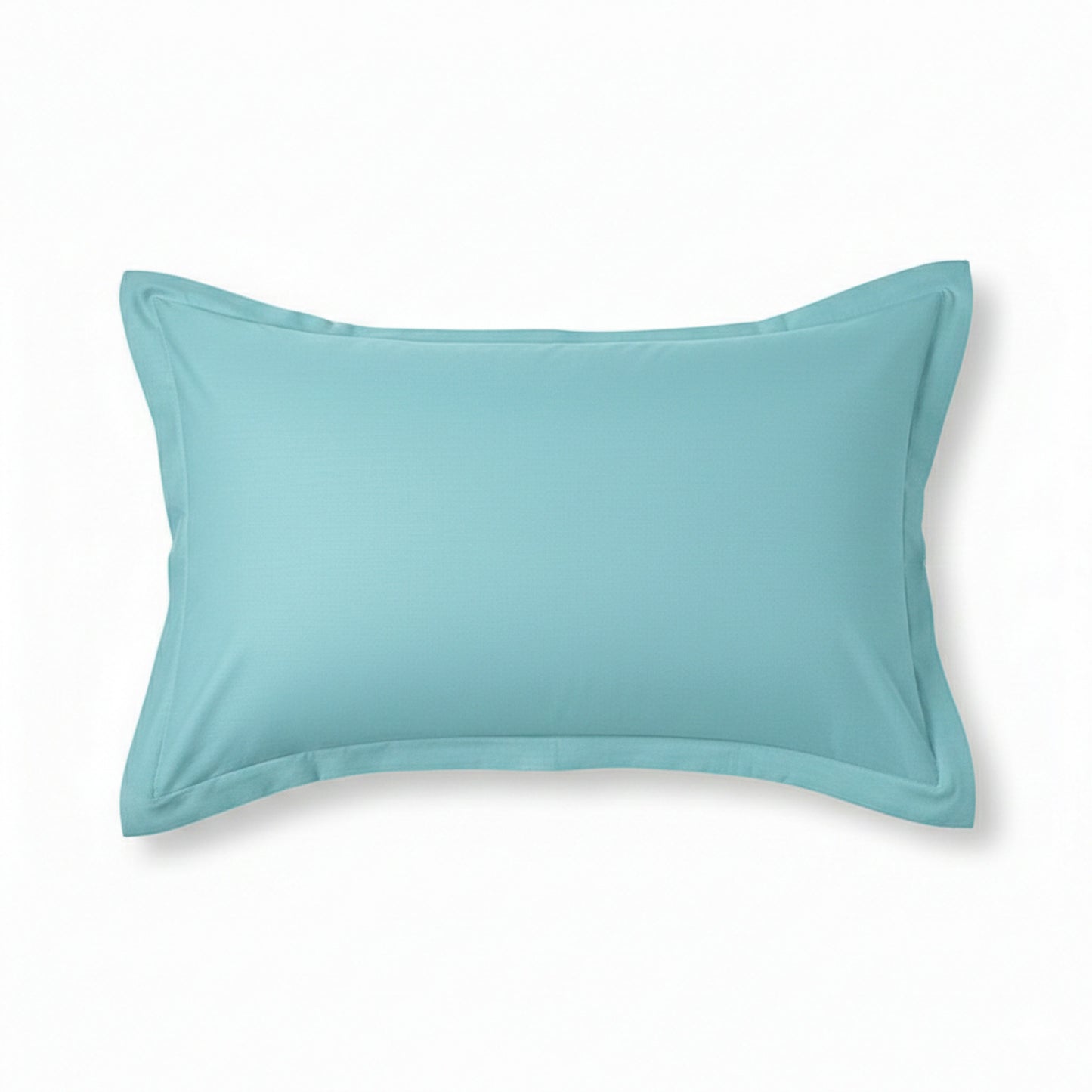 Decorative Pillow Sham 2 Pack with Smooth Woven Fabric and Tailored Edge Rectangular Accent Covers 18.9x29in