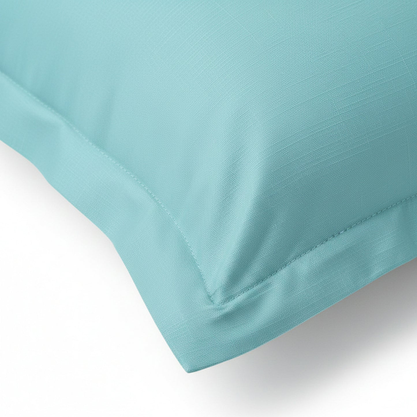 Decorative Pillow Sham 2 Pack with Smooth Woven Fabric and Tailored Edge Rectangular Accent Covers 18.9x29in