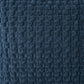 Textured Knit Decorative Throw Pillow with Raised Waffle Pattern Square Accent Cushion 17.7x17.7in