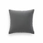 Textured Botanical Decorative Throw Pillow with Raised Leaf Embroidery Square Accent Cushion 17.7x17.7in