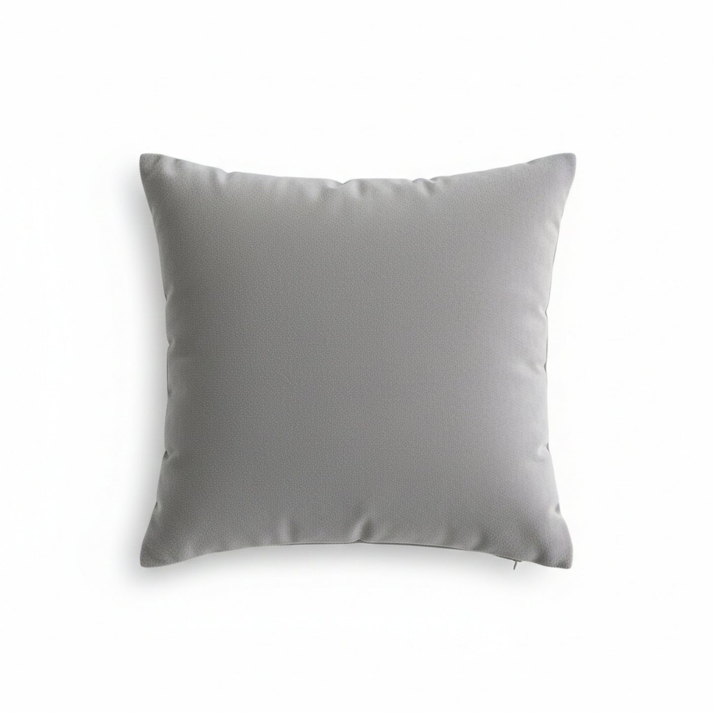 Textured Botanical Decorative Throw Pillow with Raised Leaf Embroidery Square Accent Cushion 17.7x17.7in