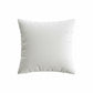 Textured Botanical Decorative Throw Pillow with Raised Leaf Embroidery Square Accent Cushion 17.7x17.7in
