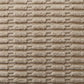 Textured Woven Decorative Throw Pillow with Raised Grid Pattern Square Accent Cushion 17.7x17.7in