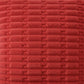 Textured Woven Decorative Throw Pillow with Raised Grid Pattern Square Accent Cushion 17.7x17.7in