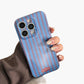 Graphic Phone Case with Glossy Finish Raised Grip Accent and Protective Slim Fit