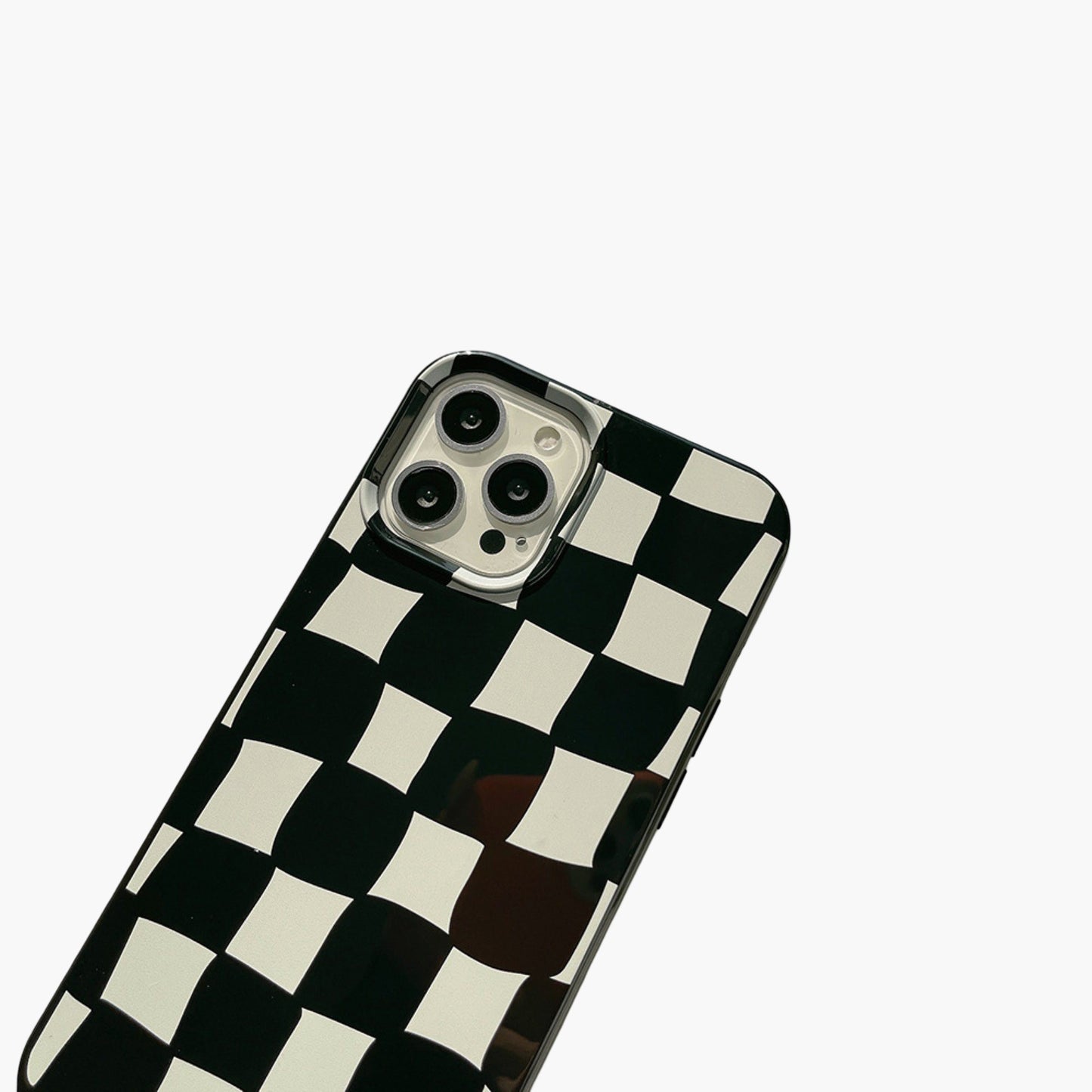 Geometric Pattern Phone Case Slim Protective Cover Modern Design