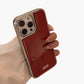 Polka Dot Glossy Phone Case Slim Protective Cover Classic Design