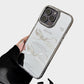 Mirror Bow Phone Case with Ribbon Graphic Design