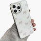 Clear Phone Case with Puppy Print Pattern Cute Dog Design Lightweight Protective Cover