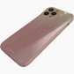 Gradient Phone Case with Soft Matte Finish Minimal Text Design Protective Cover