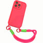 Crossbody Phone Case with Adjustable Strap Shock Resistant Silicone Cover Hands Free Design