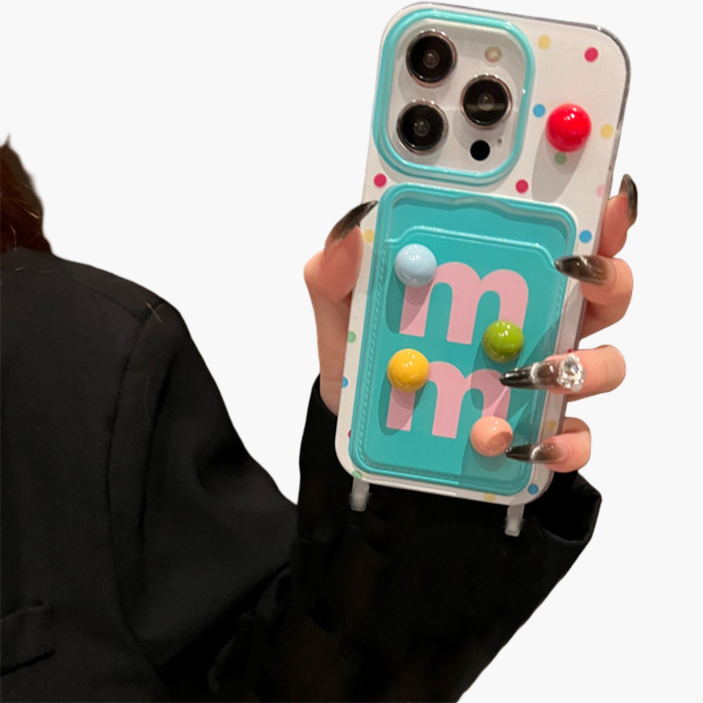 Crossbody Phone Case with Mini Pouch Adjustable Strap Protective Cover Hands Free Design