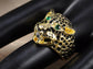 African Leopard Emerald Eye Jewelry Lovely Sized Ring