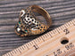 African Leopard Emerald Eye Jewelry Lovely Sized Ring