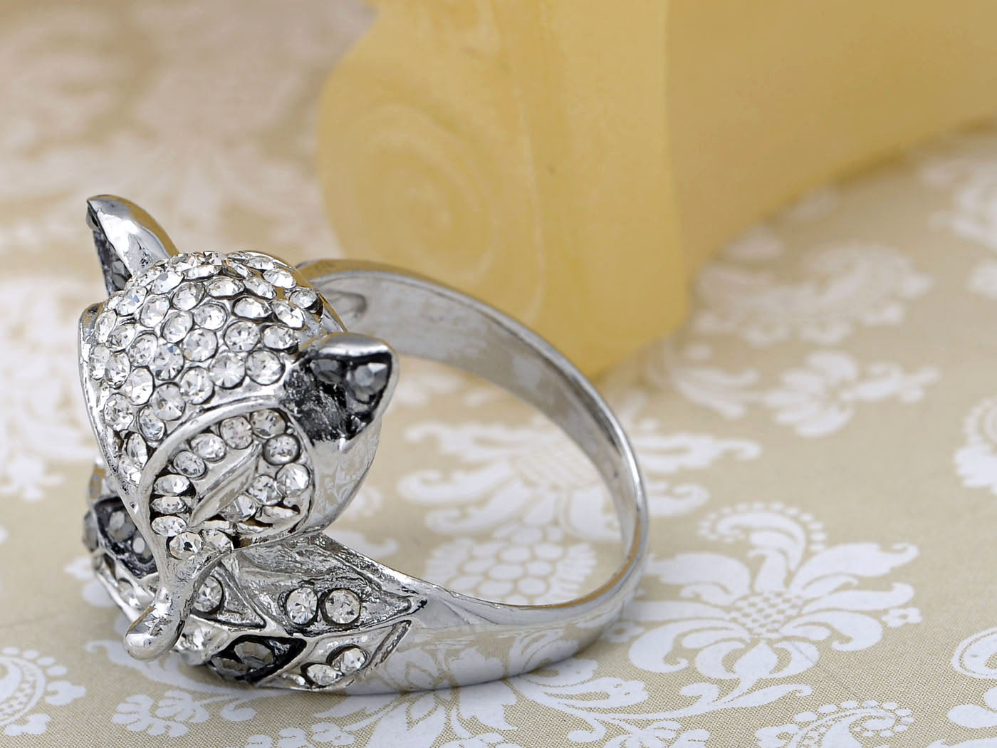 Pink Foxy Fox Animal Ring