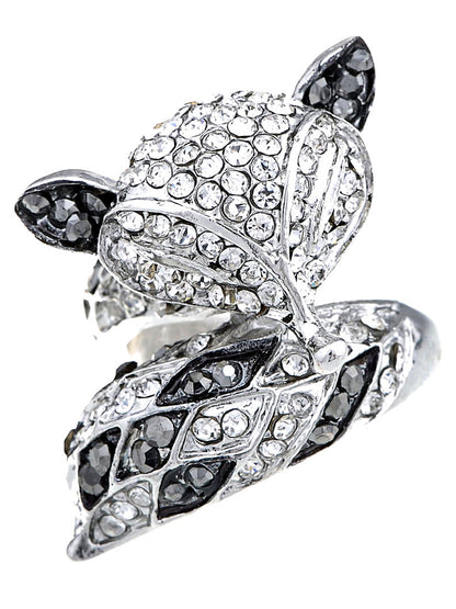 Pink Foxy Fox Animal Ring