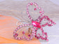 Butterfly Widespread Wing Fly Design Pink Rose Spring Ring