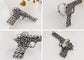 Colored Cutout Gun Pistol Ring