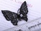 Pink Sparkle Enamel Wing Body Butterfly Ring