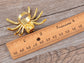 Topaz Czech Spider Long Legged Light Smoked Ring