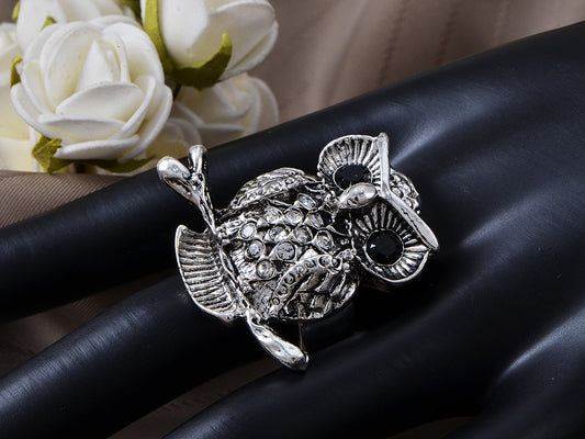 Fat Chubby Owl Able Ring