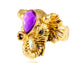 Safari Elephant Head Trunk Ring