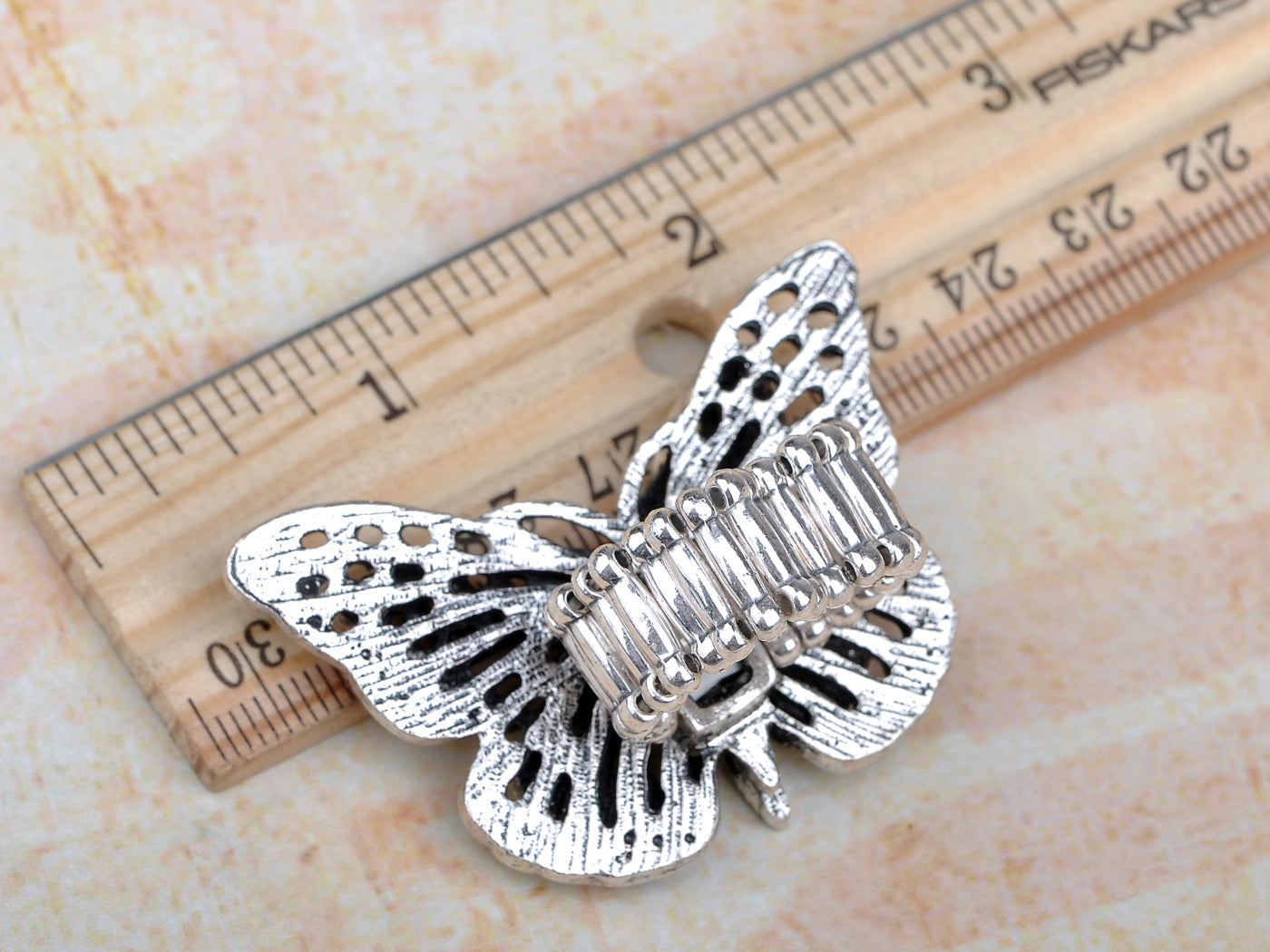 Big Butterfly Insect Ring