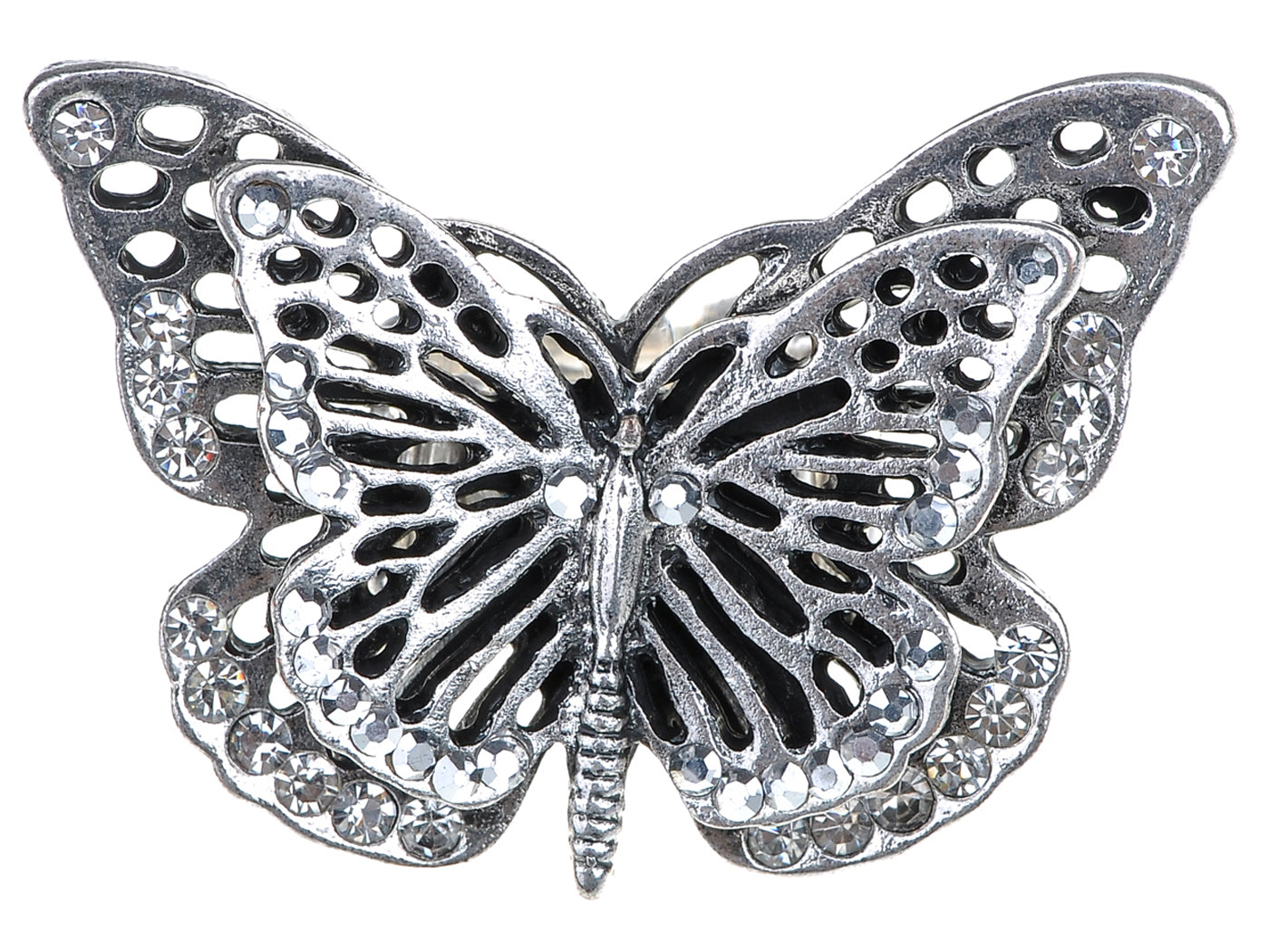 Big Butterfly Insect Ring