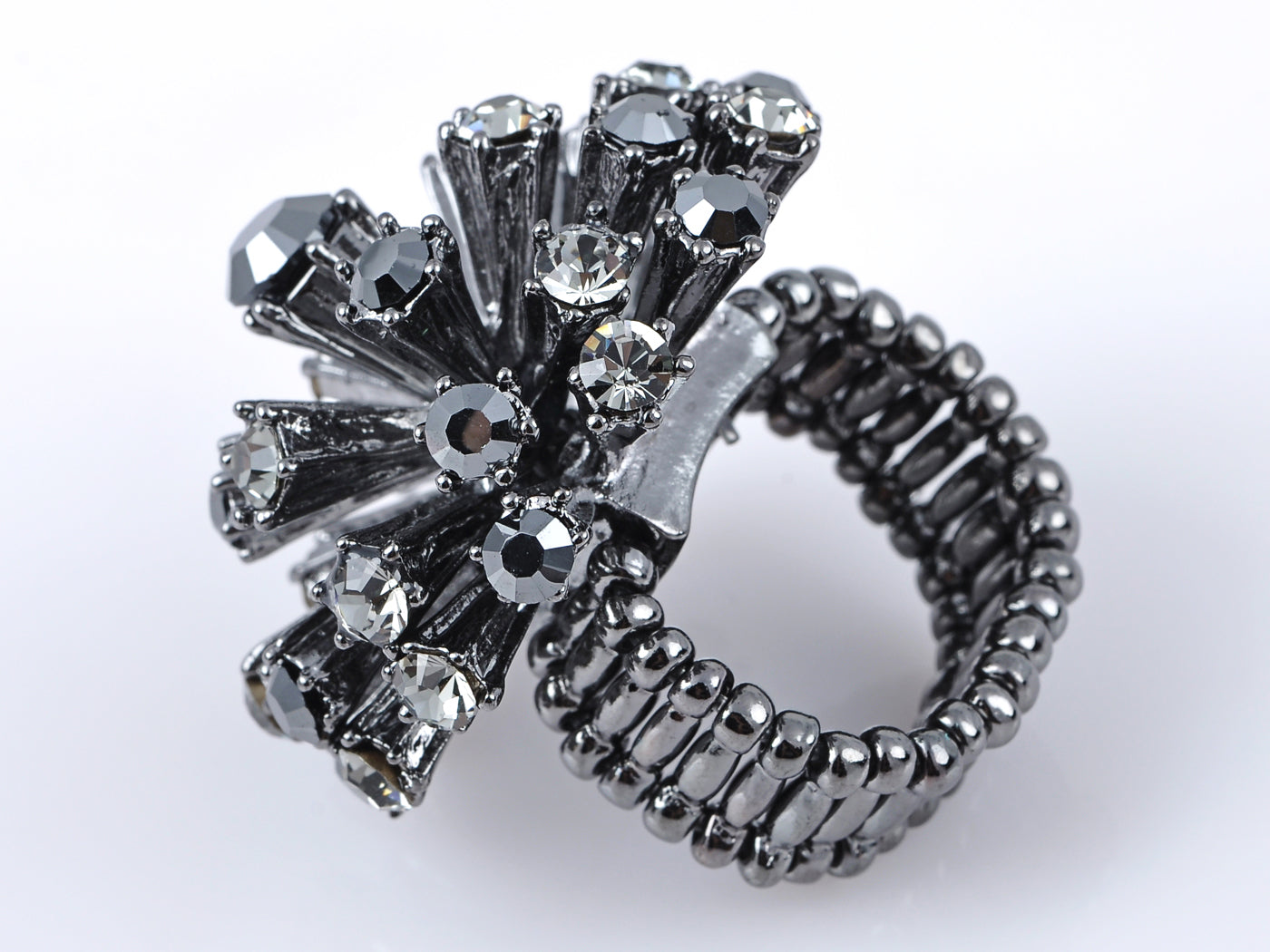 Gun Grunge Dark 3D Sun Star Burst Ring