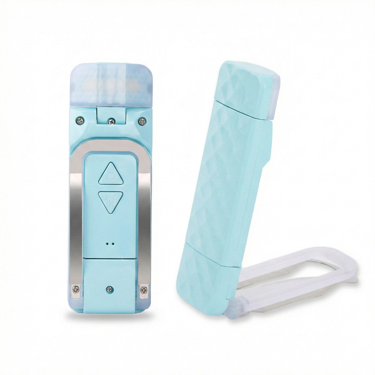 Foldable Clip LED Light with Adjustable Controls and Compact Design