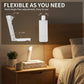 Foldable Clip LED Light with Adjustable Controls and Compact Design