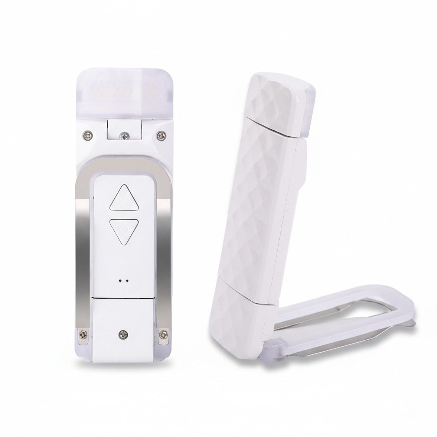 Foldable Clip LED Light with Adjustable Controls and Compact Design