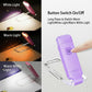 Clip-On Rechargeable LED Reading Light with Adjustable Angle and Compact Foldable Design