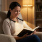 Wearable Neck Reading Light with Dual Adjustable LED Arms and Hands-Free Flexible Design