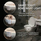 Motion Sensor Toilet Night Light with Automatic Illumination and Discreet Clip-On Design