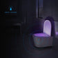 Motion Sensor Toilet Night Light with Automatic Illumination and Discreet Clip-On Design