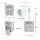 Motion Sensor Toilet Night Light with Automatic Illumination and Discreet Clip-On Design