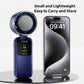 Handheld Turbo Fan with Digital Display and Adjustable Airflow Control