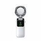 Handheld Turbo Fan with Digital Display and Adjustable Airflow Control