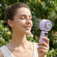 Handheld Turbo Fan with Foldable Head and Digital Display Controls
