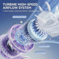 Handheld Turbo Fan with Foldable Head and Digital Display Controls