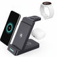 Wireless Charging Stand with Multi-Device Dock and LED Charging Indicator